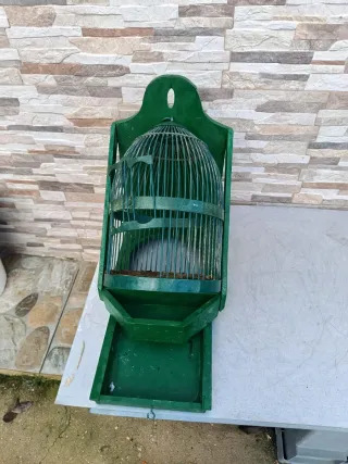 Jaula perdiz con soporte