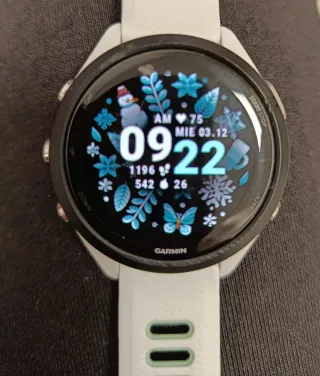 Garmin Forerunner 265 s Blanco/Verde