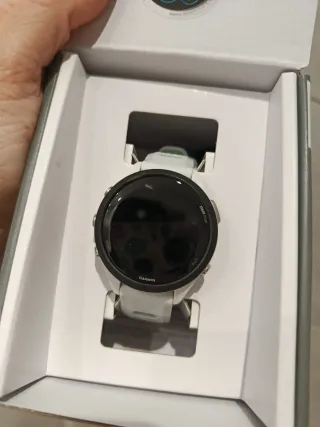 Garmin Forerunner 265 s Blanco/Verde