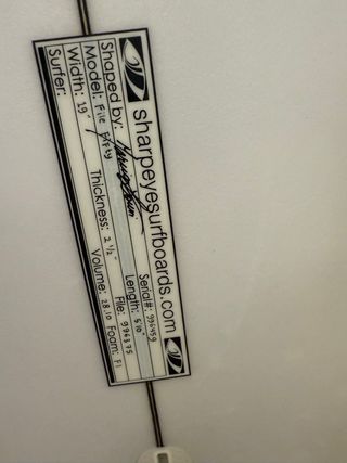 Tabla de surf Sharpeye