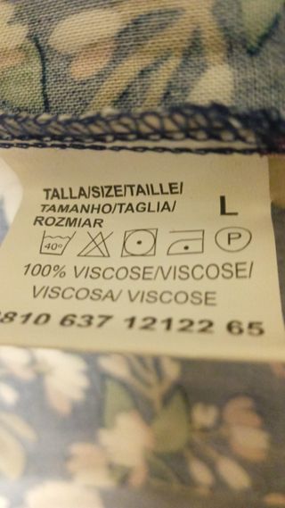 Chaqueta floral Inside Talla L