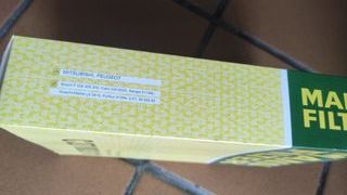 Filtro Aire MANN C27 003 Mitsubishi-Peugeot