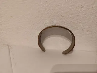 Pulsera alpaca Mexicana Abalone Flor