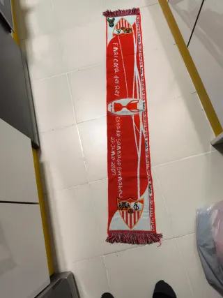 Bufanda Final Copa del Rey Sevilla 2007
