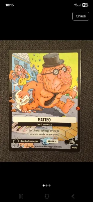 Carta Skifidol Matteo Lord Essenza Gamma