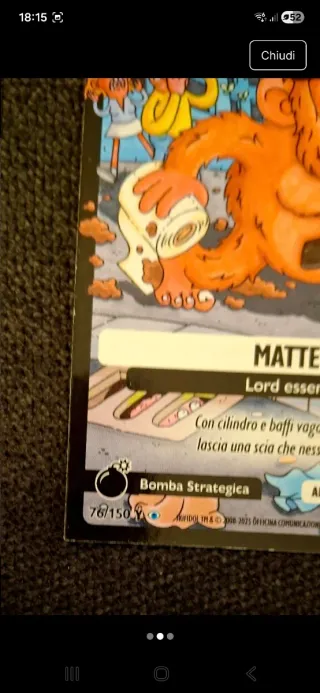 Carta Skifidol Matteo Lord Essenza Gamma