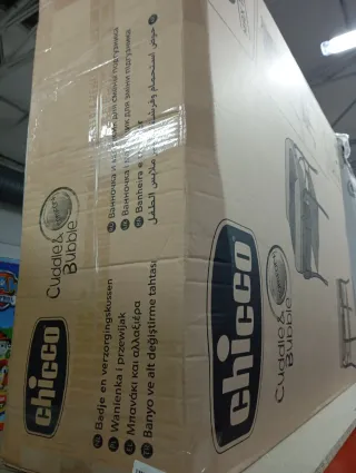 Bañera cambiador bebé Chicco Cuddle & Bubble