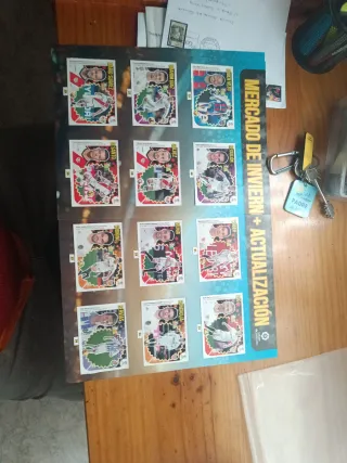Colección cromos Liga 2018-19 Mercado Invierno