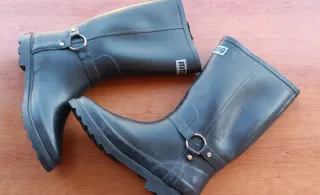 Botas Mustang Talla 41 Negras