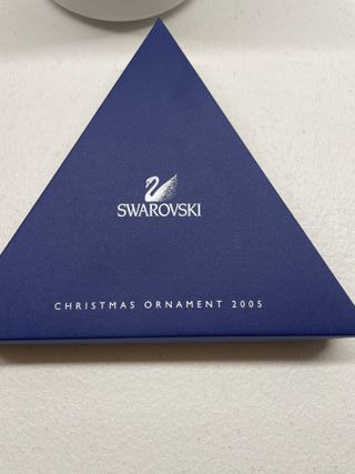 Swarovski Christmas ornament 2005