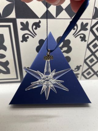 Swarovski Christmas ornament 2005