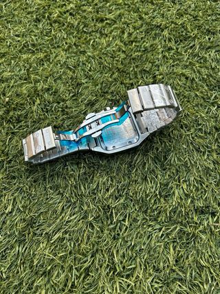 Reloj Cartier Esfera Azul Acero