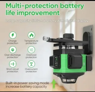 Nivel Láser 4D 16 Líneas Accesorios