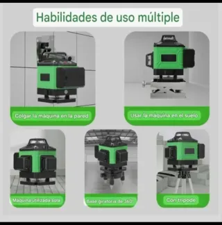 Nivel Láser 4D 16 Líneas Accesorios