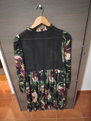 Vestido Dixie floral manga larga