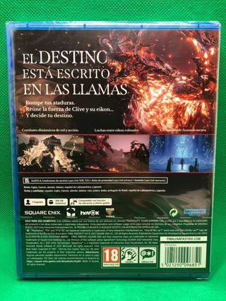 Final Fantasy XVI PS5 NUEVO