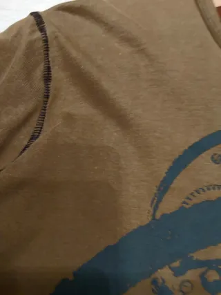 Camiseta Desigual M Estampado Engranajes