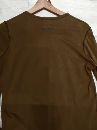 Camiseta Desigual M Estampado Engranajes