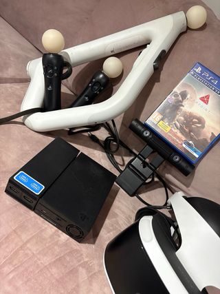 PS4 PlayStation VR + Cámara + Move + Juego
