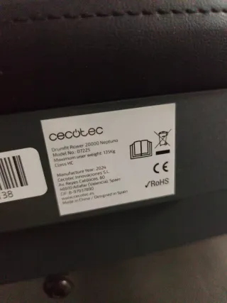 Máquina de remo Cecotec