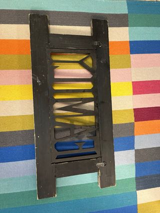 Perchero FAMILY 100cm 6 ganchos