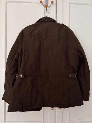 Cazadora marrón hombre