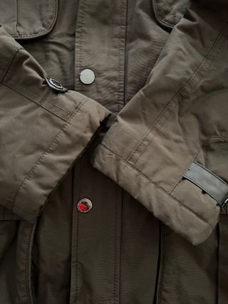 Cazadora marrón hombre