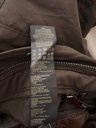 Cazadora marrón hombre