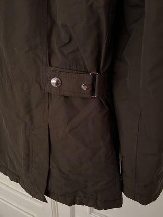 Cazadora marrón hombre