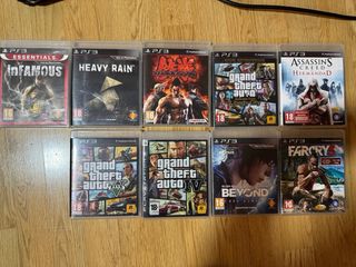 Consola PS3 Fat + 2 Mandos + 9 Juegos