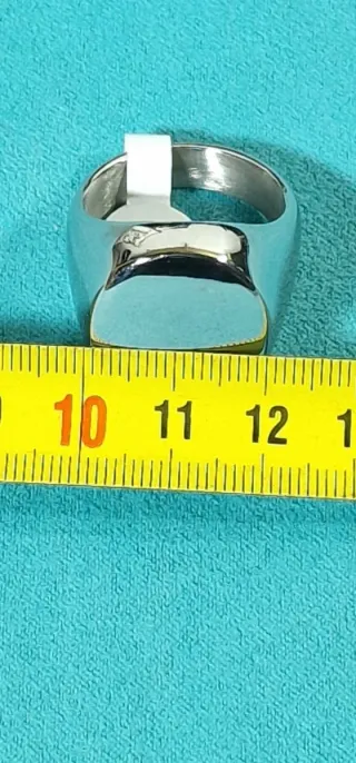 SELLO enorme y pesado, inoxidable. Mixto.