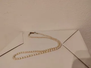 Collar de perlas finas