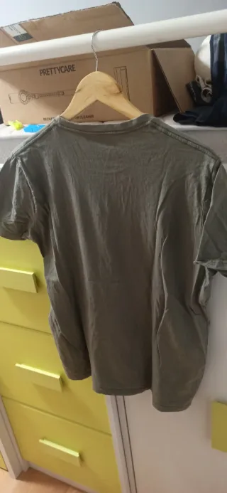 Camiseta verde hombre Skate and Destroy