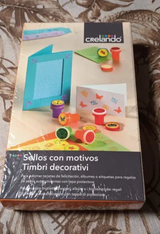 2 Sets Sellos Decorativos Crelando