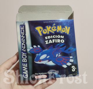 Caja METALIZADA Pokémon Edición Zafiro