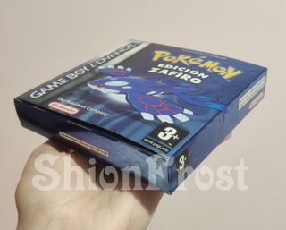 Caja METALIZADA Pokémon Edición Zafiro