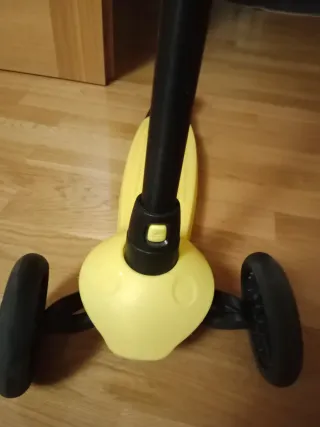 Patinete 3 Ruedas Oxelo Btwin 100 Amarillo