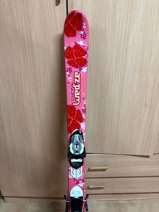 Esquís niña Wed'ze rosas