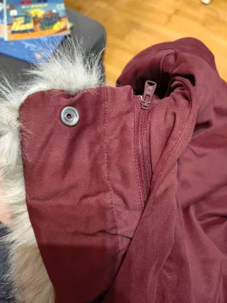 Chaqueta Timberland Roja con Capucha