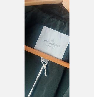 Chaqueta Encerada Springfield Tipo Barbour Mujer