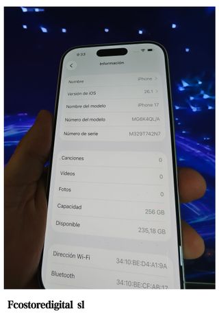 iPhone 17 da 256 GB - BIANCO - Sigillato