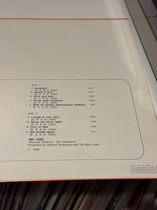 Bee Gees Odessa LP Doble