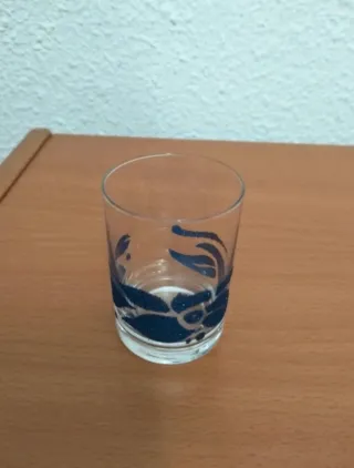 Vassoio e 6 bicchieri di cristallo da shot