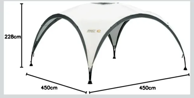 Carpa Coleman Event Shelter XL