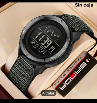 Reloj Digital Deportivo Caja Metálica Nuevo