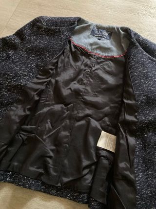 Giacca Armani Jeans blu e rossa