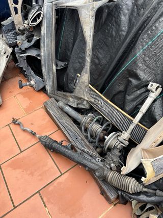 Despiece BMW E46 Capó y Puertas Azul