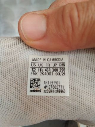 Zapatillas Adidas Blancas con Rayas