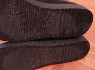 Botines negros mujer con pelo