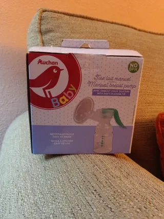 Sacaleches manual Auchan Baby